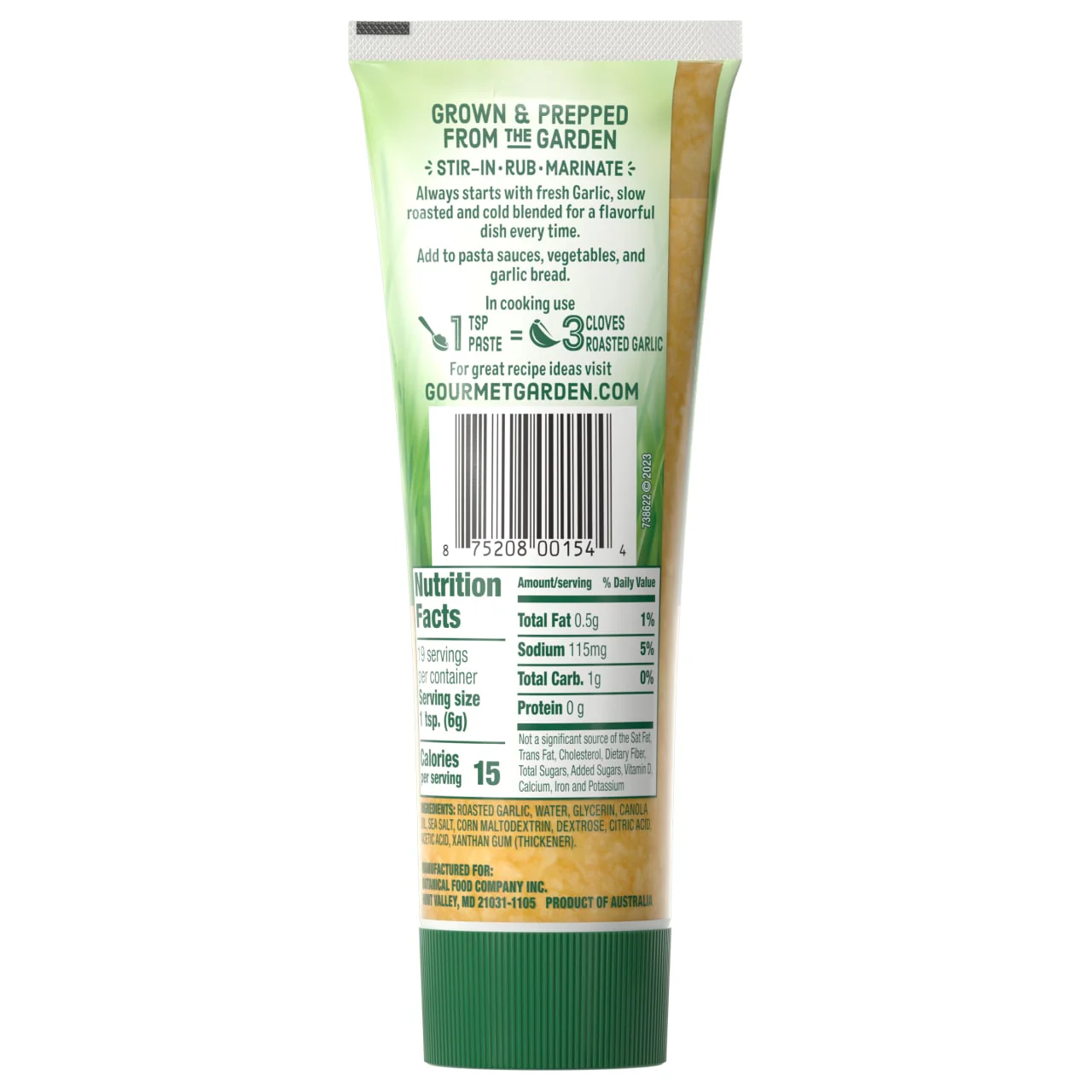 Gourmet Garden™ Roasted Garlic Stir-In Paste, 4 oz - Image 8