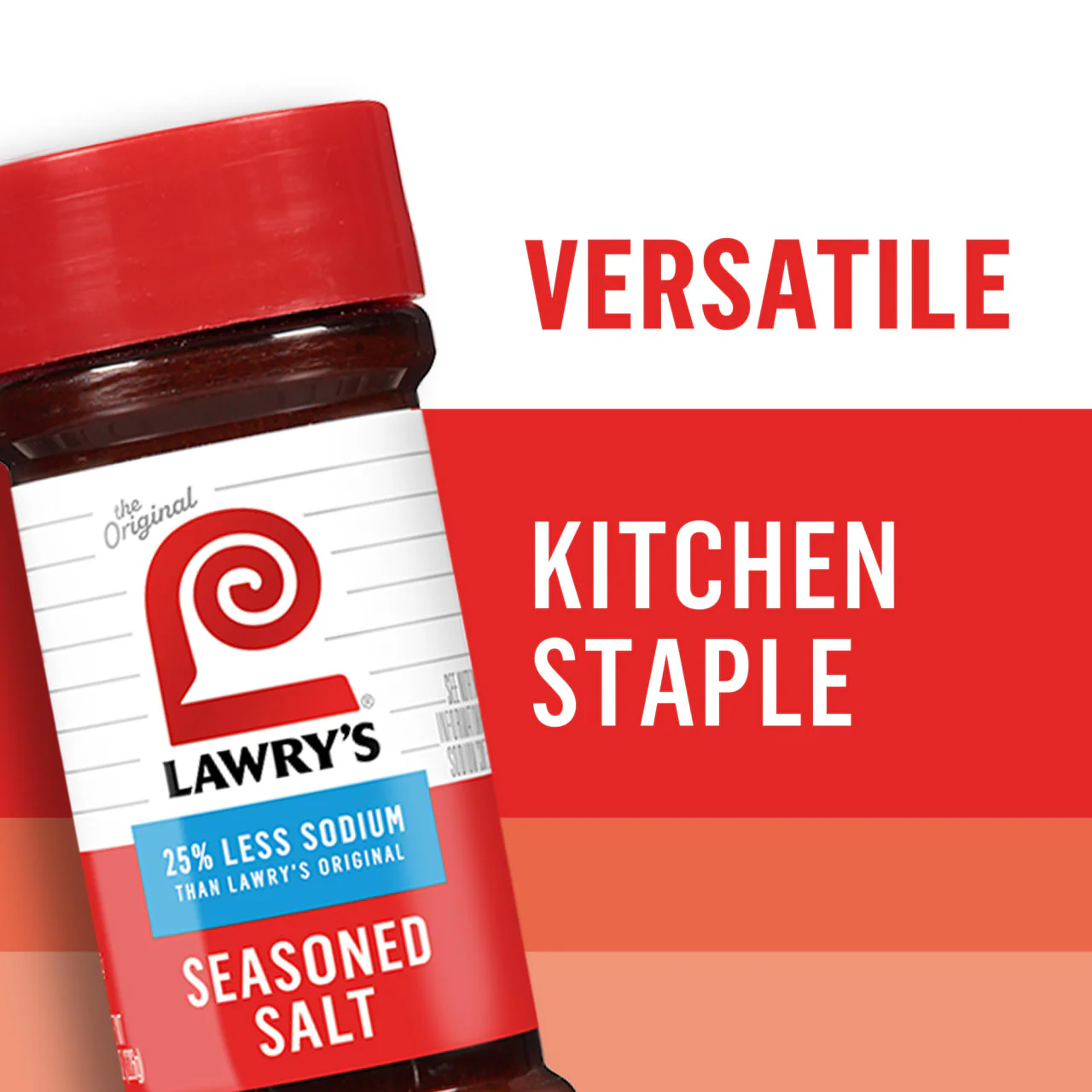 Lawry's® 25% Less Sodium Seasoned Salt, 8 oz - Image 15