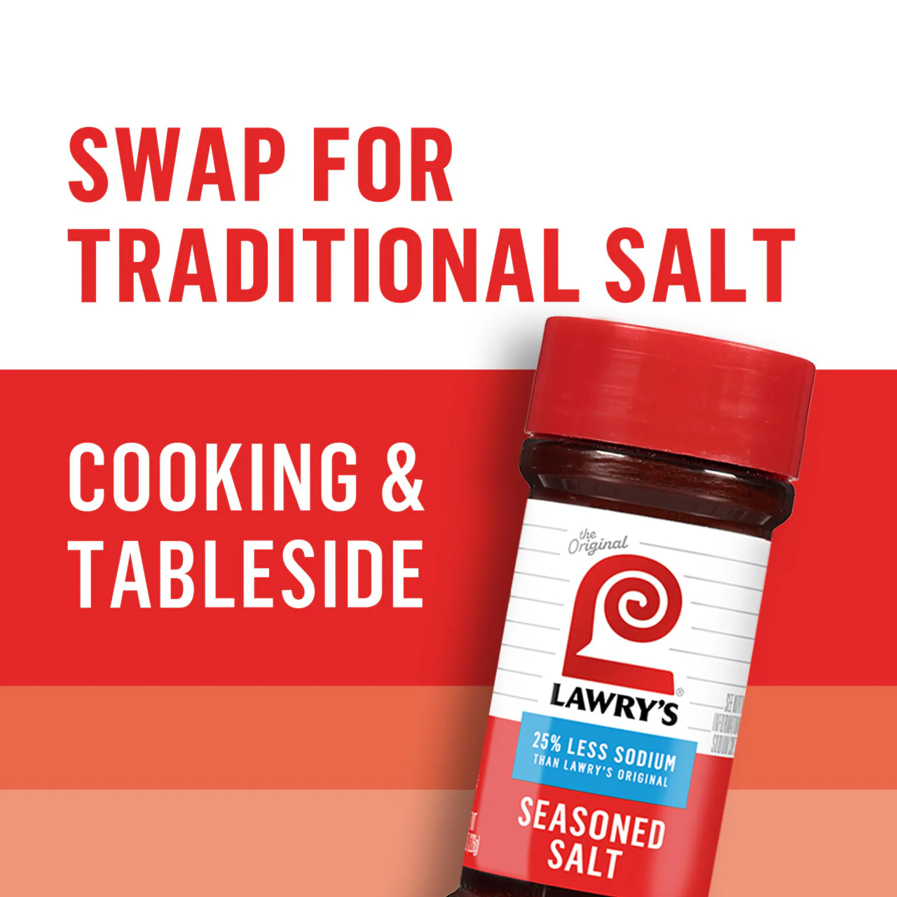 Lawry's® 25% Less Sodium Seasoned Salt, 8 oz - Image 17