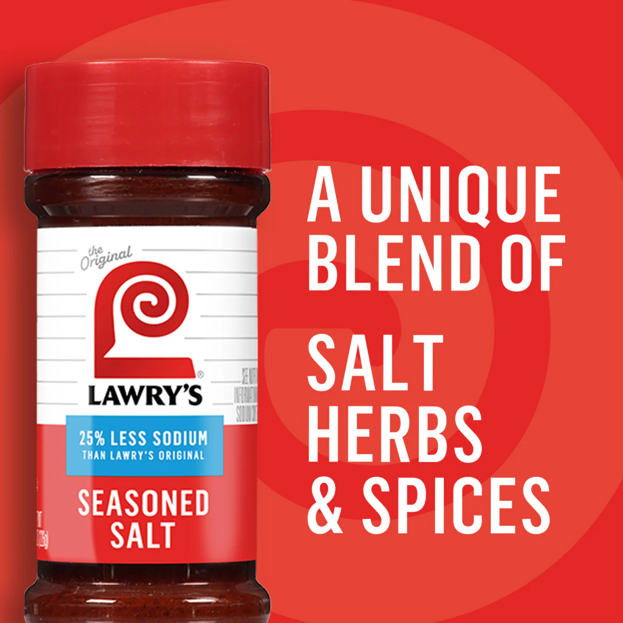 Lawry's® 25% Less Sodium Seasoned Salt, 8 oz - Image 19