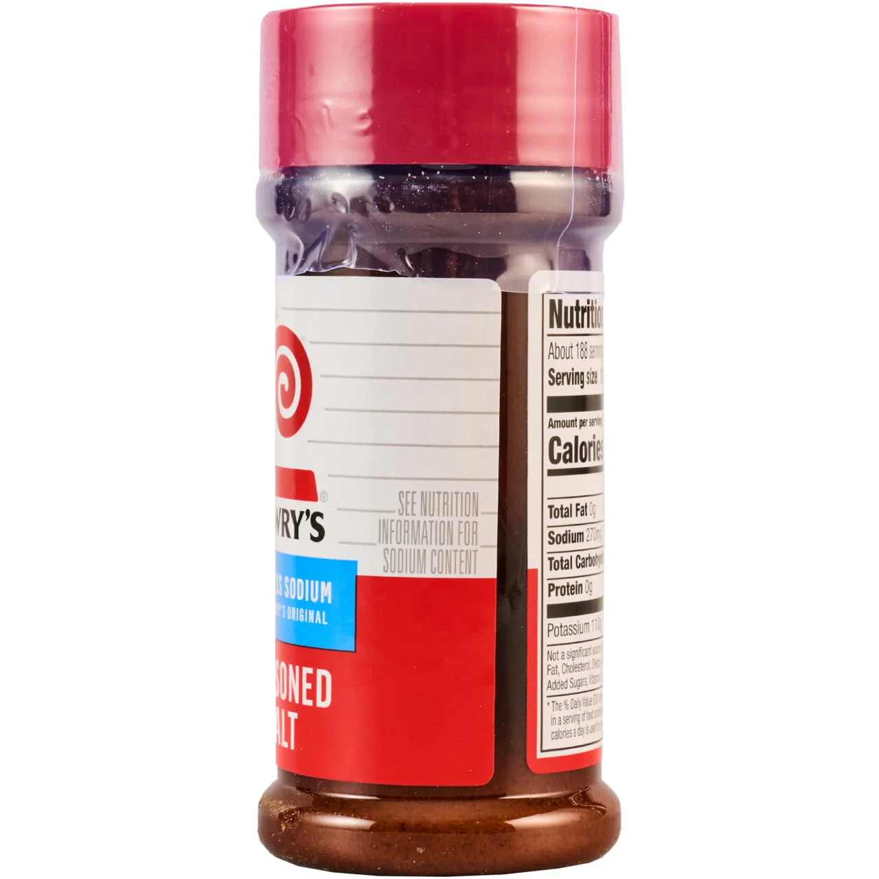 Lawry's® 25% Less Sodium Seasoned Salt, 8 oz - Image 24