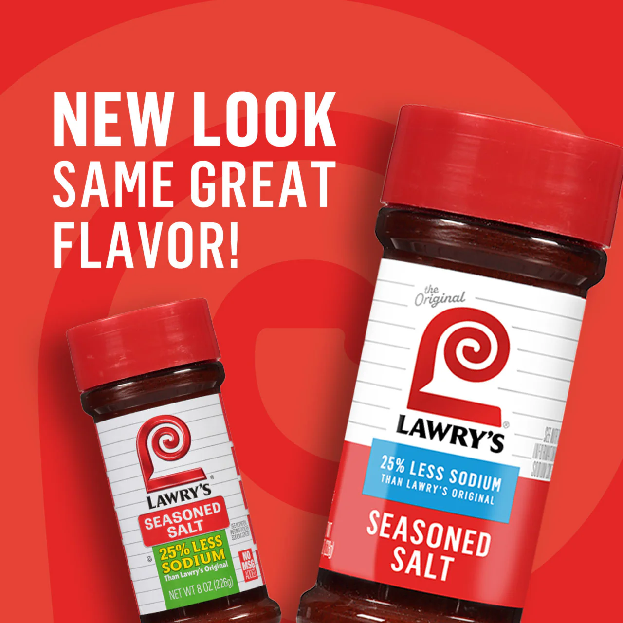 Lawry's® 25% Less Sodium Seasoned Salt, 8 oz - Image 3