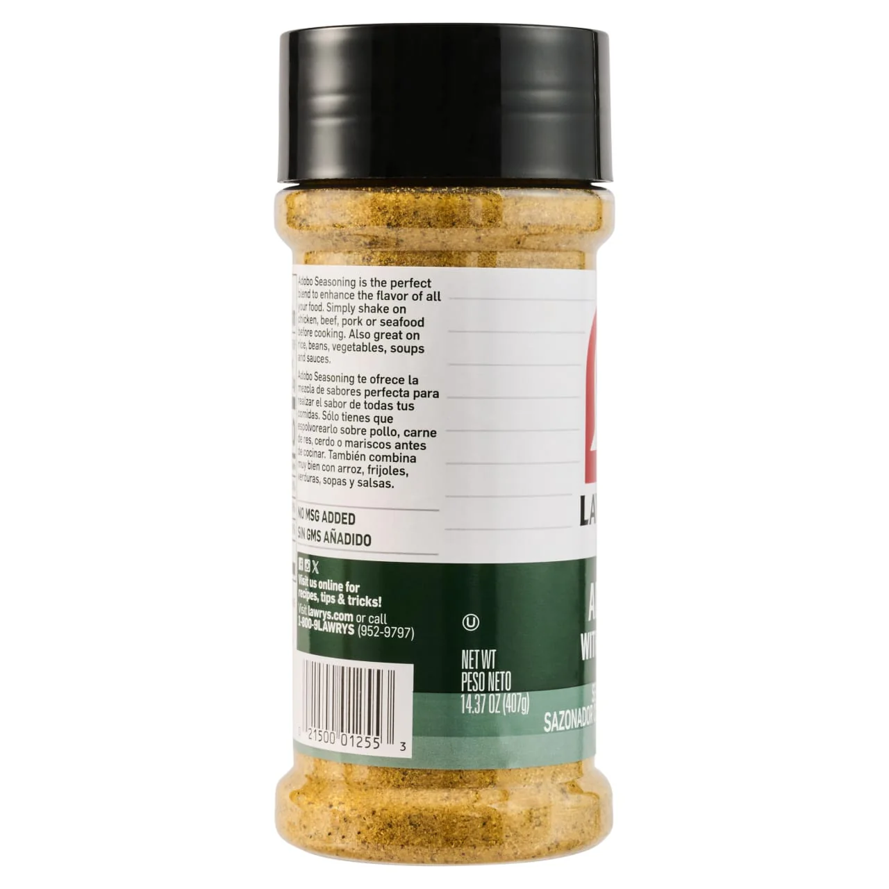 Lawry's® Adobo with Pepper, 14.37 oz - Image 8