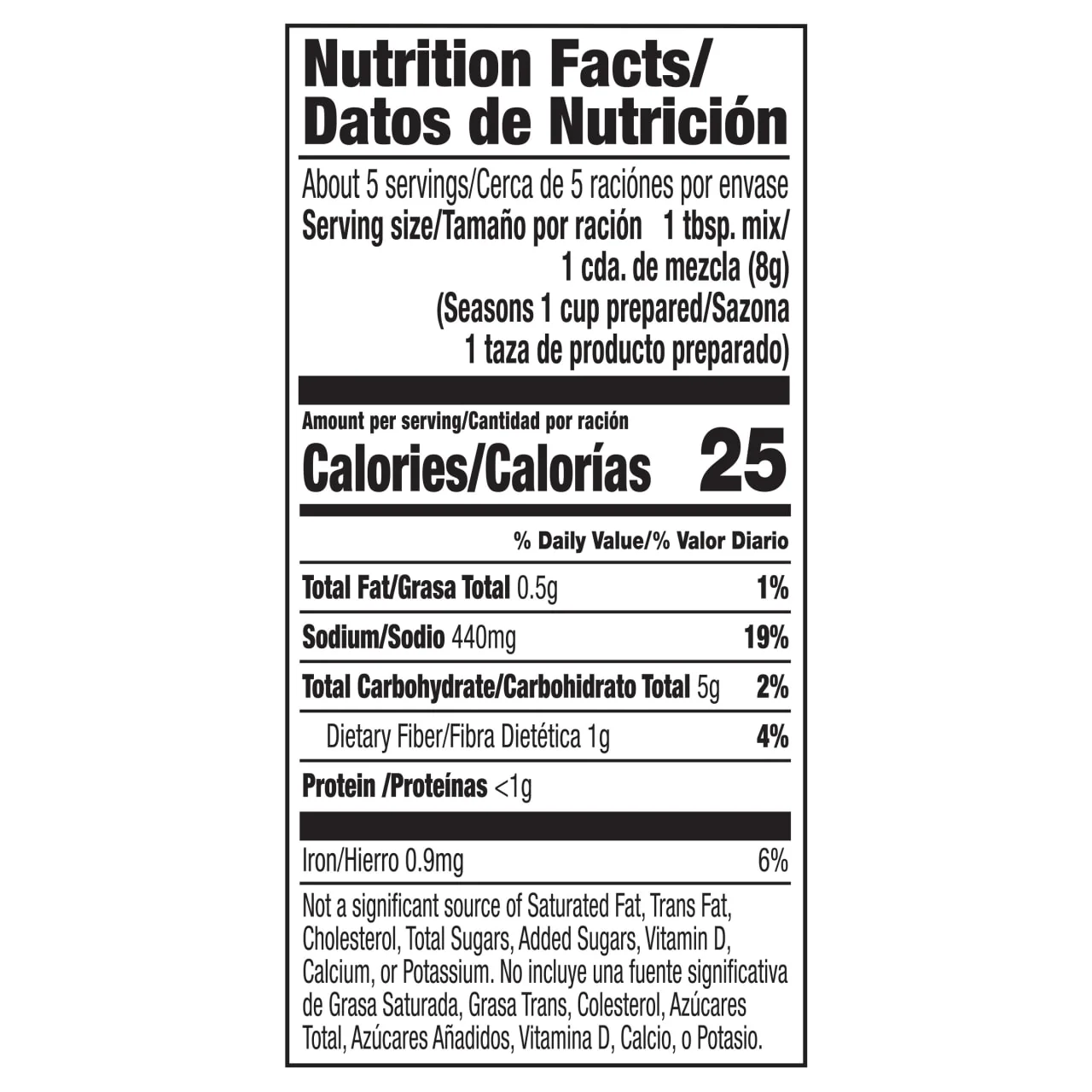 Lawry's® Chili Spices & Seasonings Mix, 1.48 oz (6-Pack) - Image 10