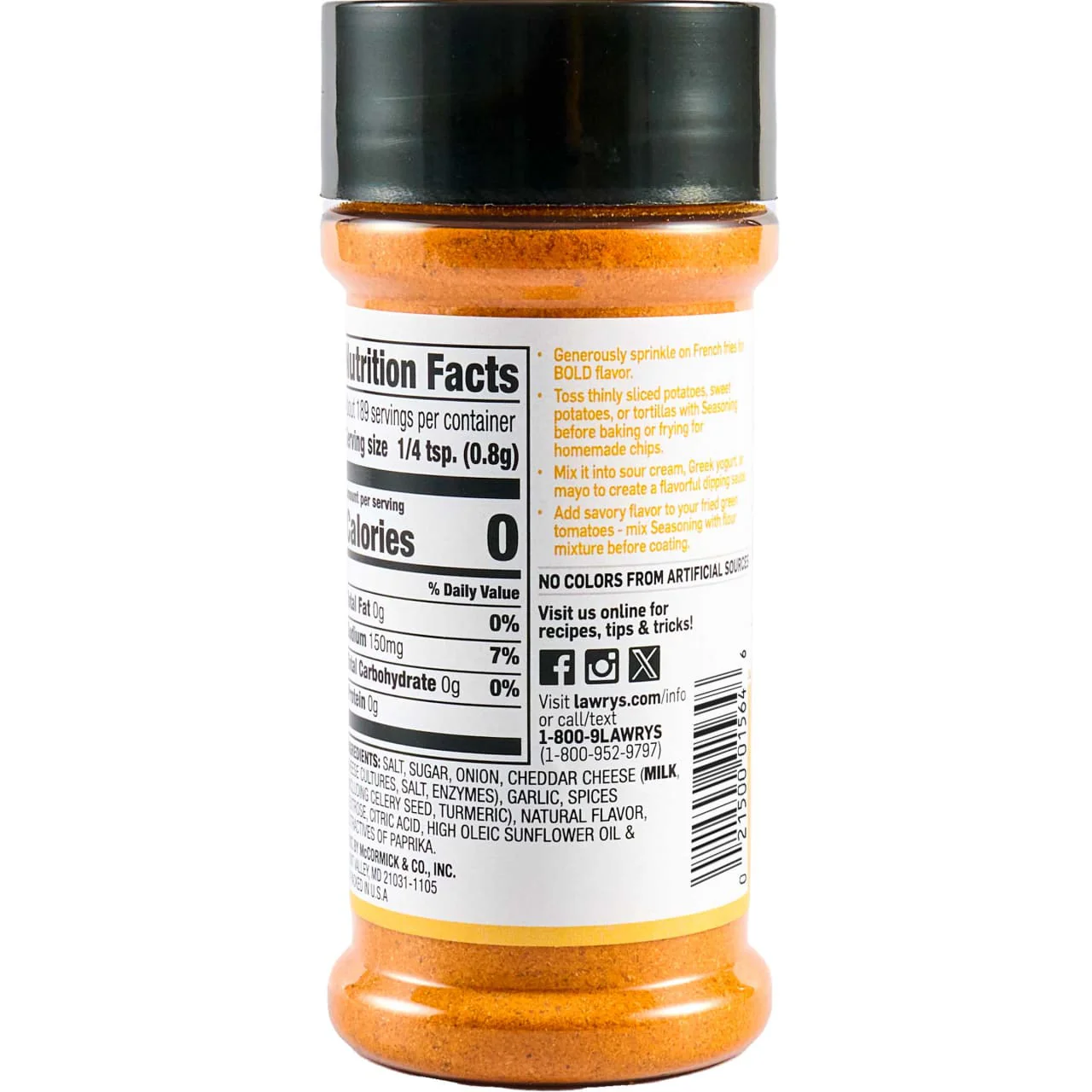 Lawry's® Fry Seasoning, 5.360 oz - Image 20