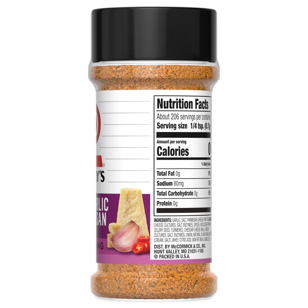 Lawry's® Hot Garlic Parmesan Seasoning, 5.11 oz - Image 11