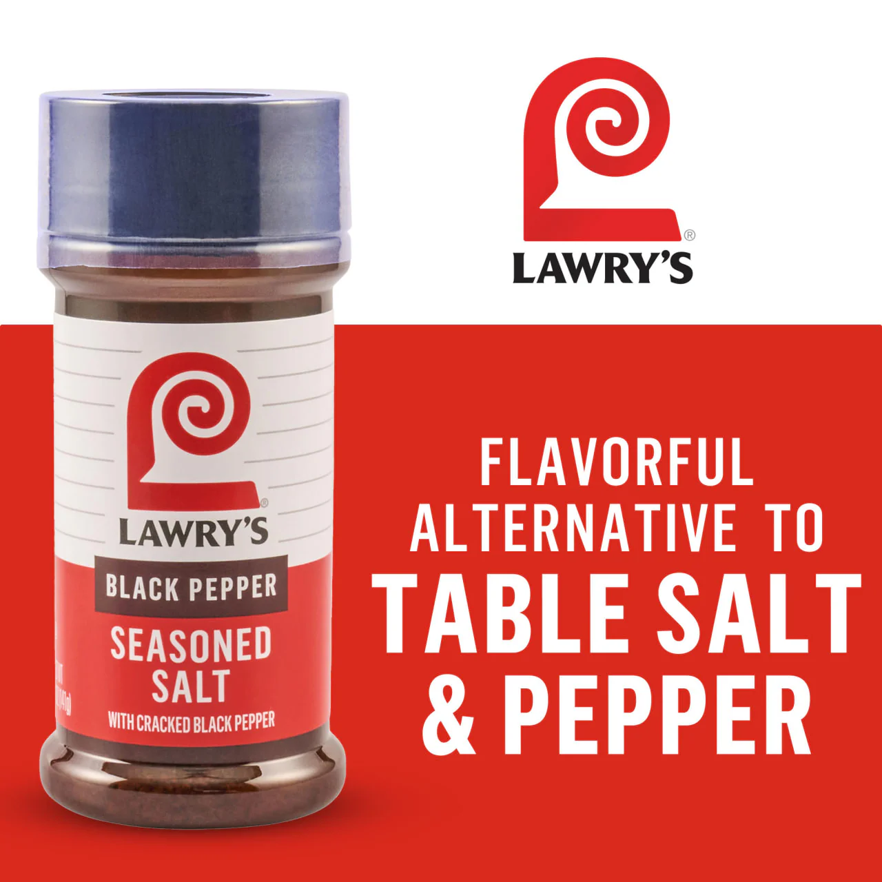 Lawry's® Black Pepper Seasoned Salt, 5 oz - Image 3