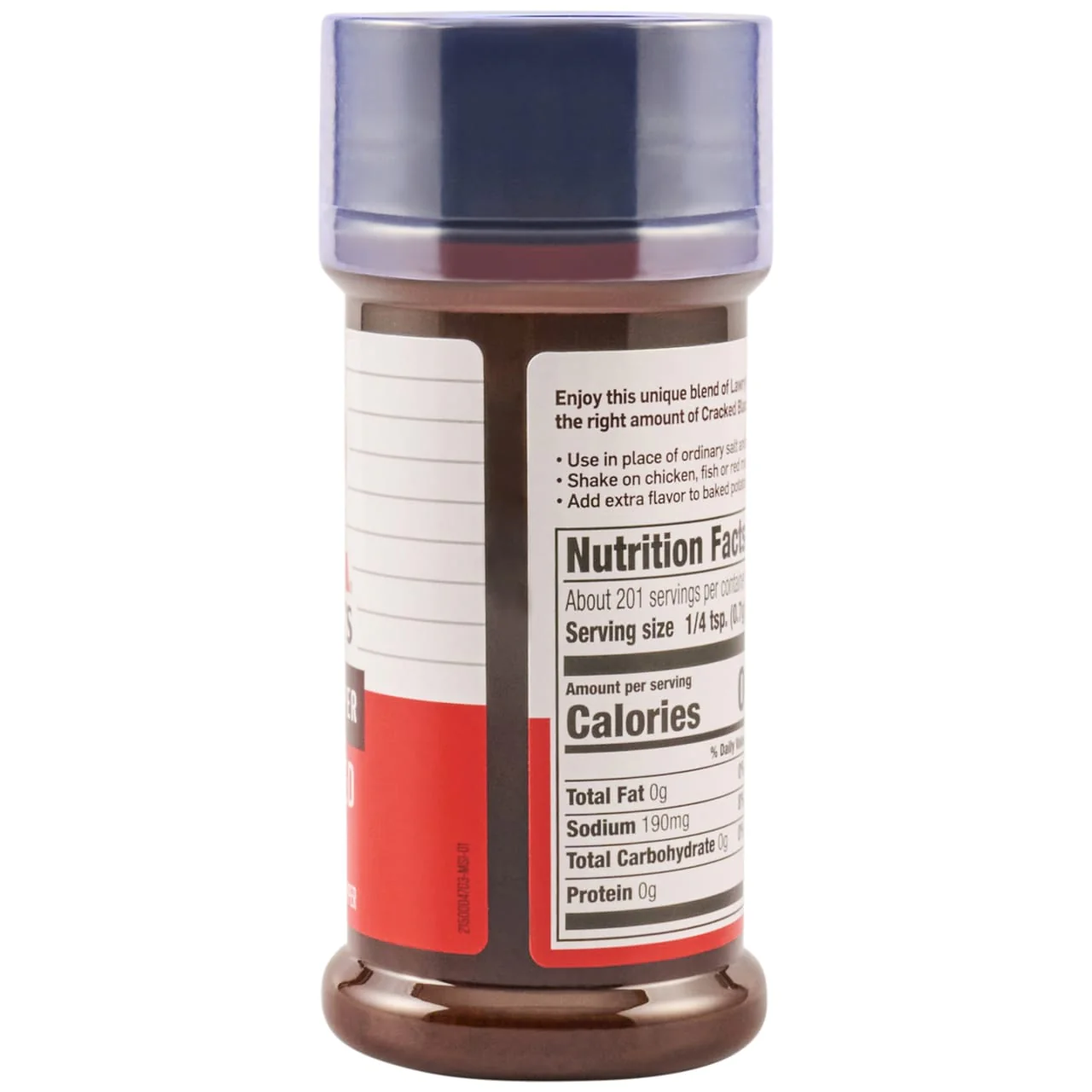 Lawry's® Black Pepper Seasoned Salt, 5 oz - Image 9