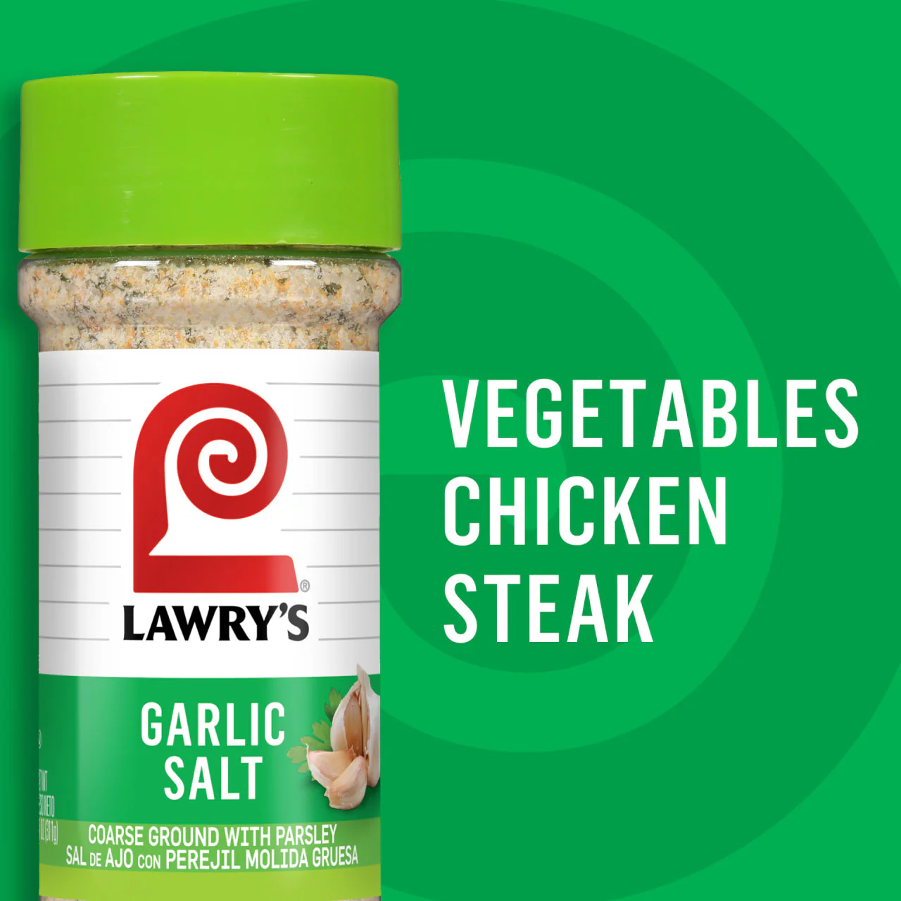 Lawry's® Classic Coarse Ground Garlic Salt, 11 oz - Image 17
