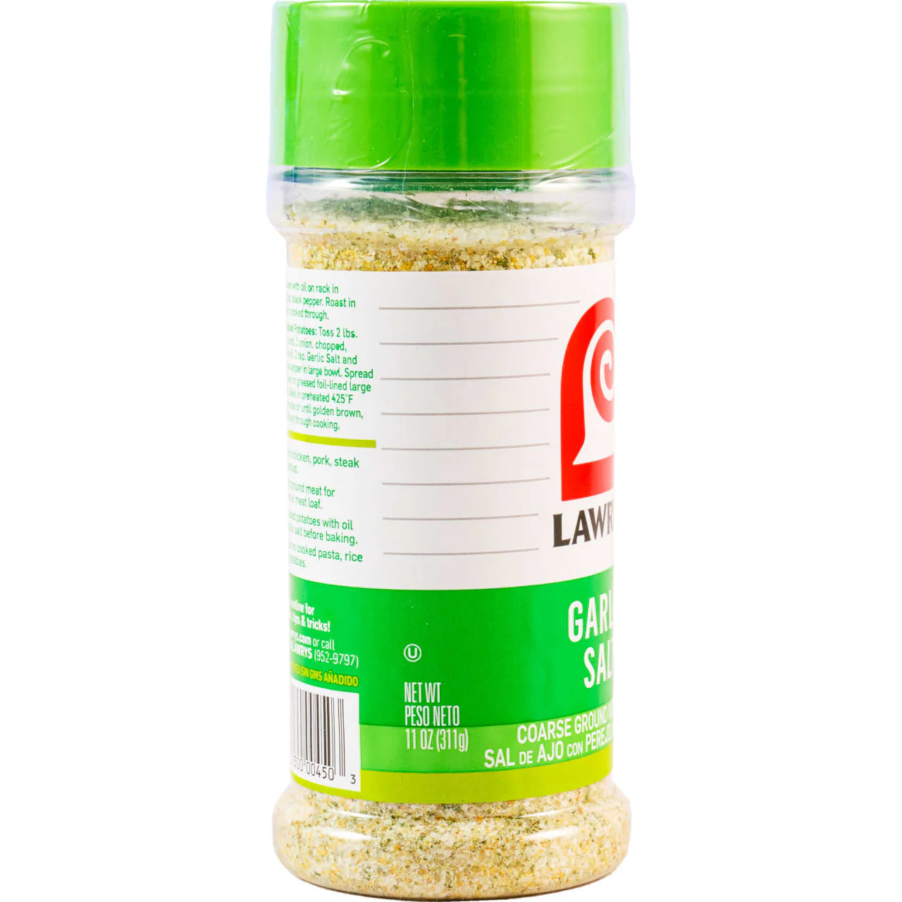 Lawry's® Classic Coarse Ground Garlic Salt, 11 oz - Image 26