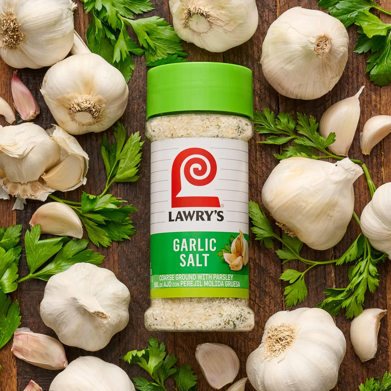 Lawry's® Classic Coarse Ground Garlic Salt, 11 oz - Image 8