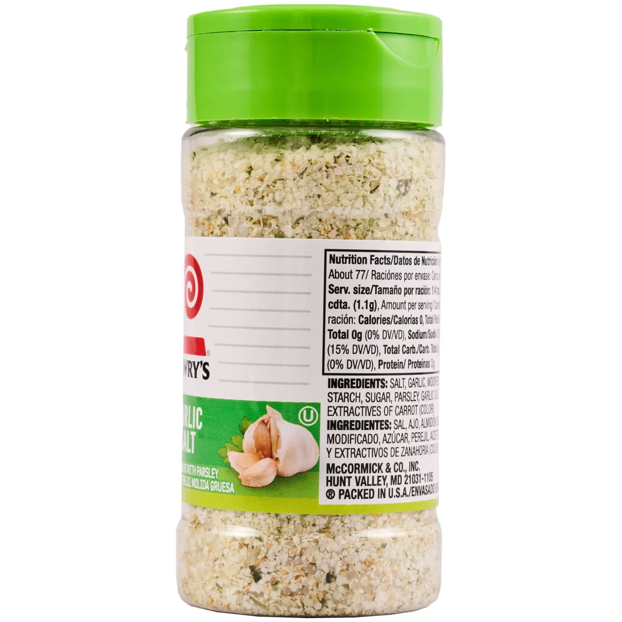 Lawry's® Coarse Ground with Parsley Garlic Salt, 3 oz - Image 25
