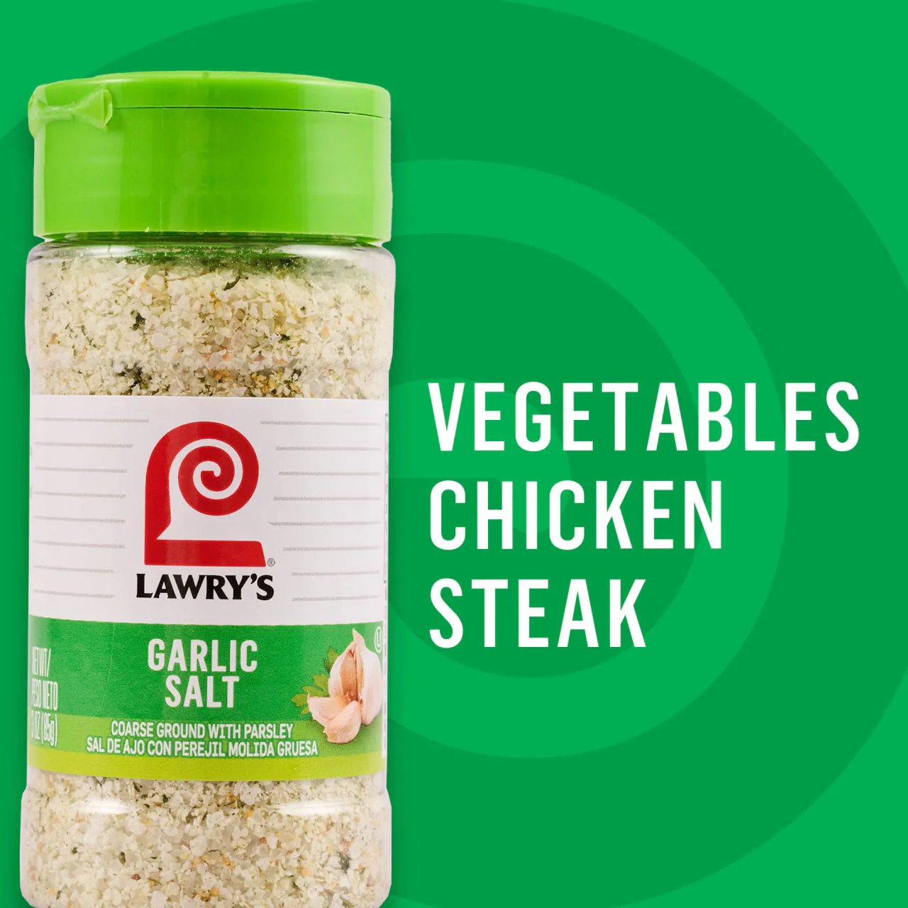 Lawry's® Coarse Ground with Parsley Garlic Salt, 3 oz - Image 5