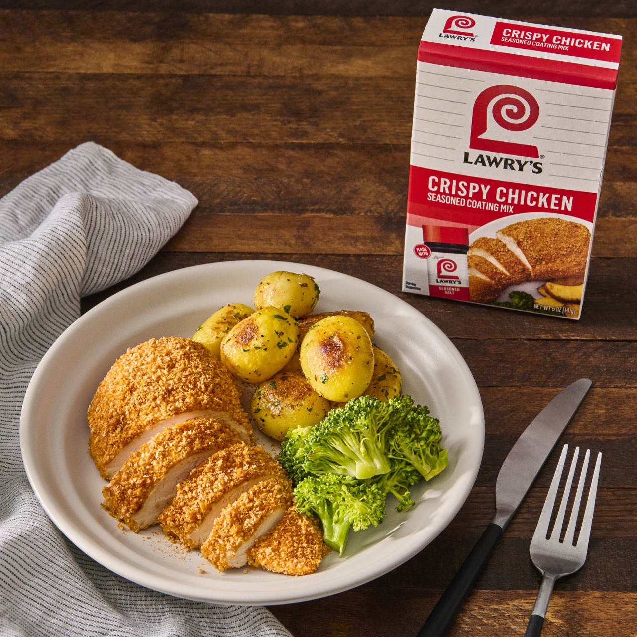 Lawry's® Crispy Chicken Seasoned Coatings Mix, 5 oz - Image 8