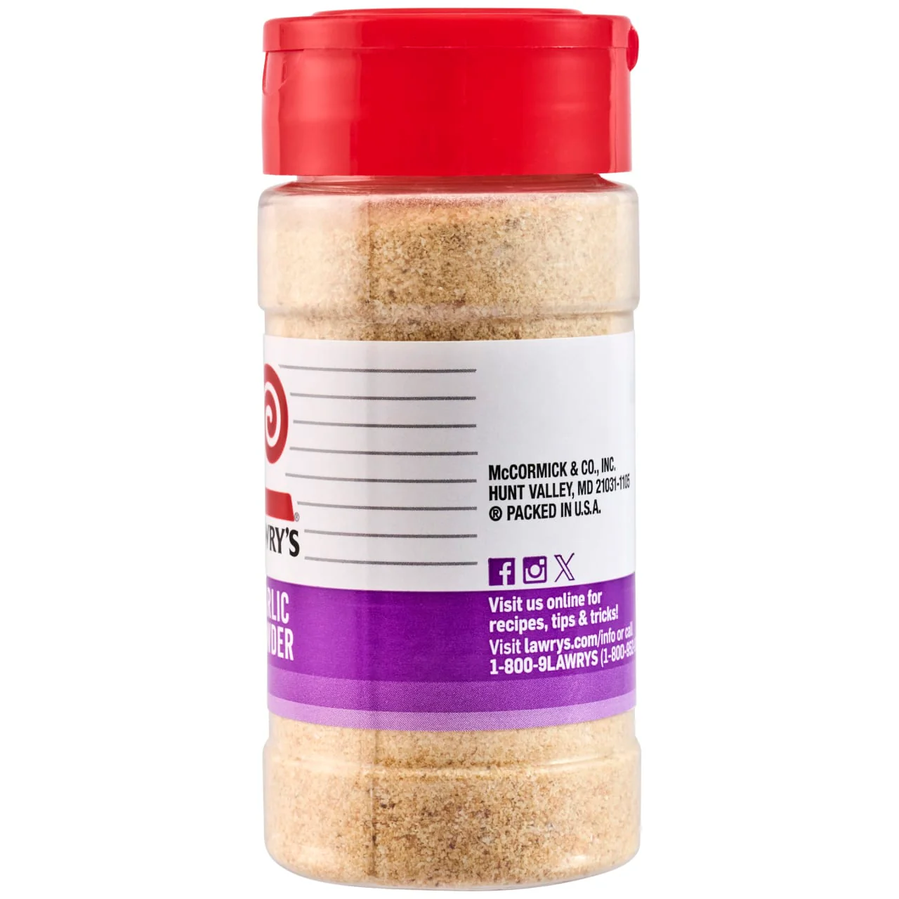Lawry's® Garlic Powder, 3.12 oz - Image 9