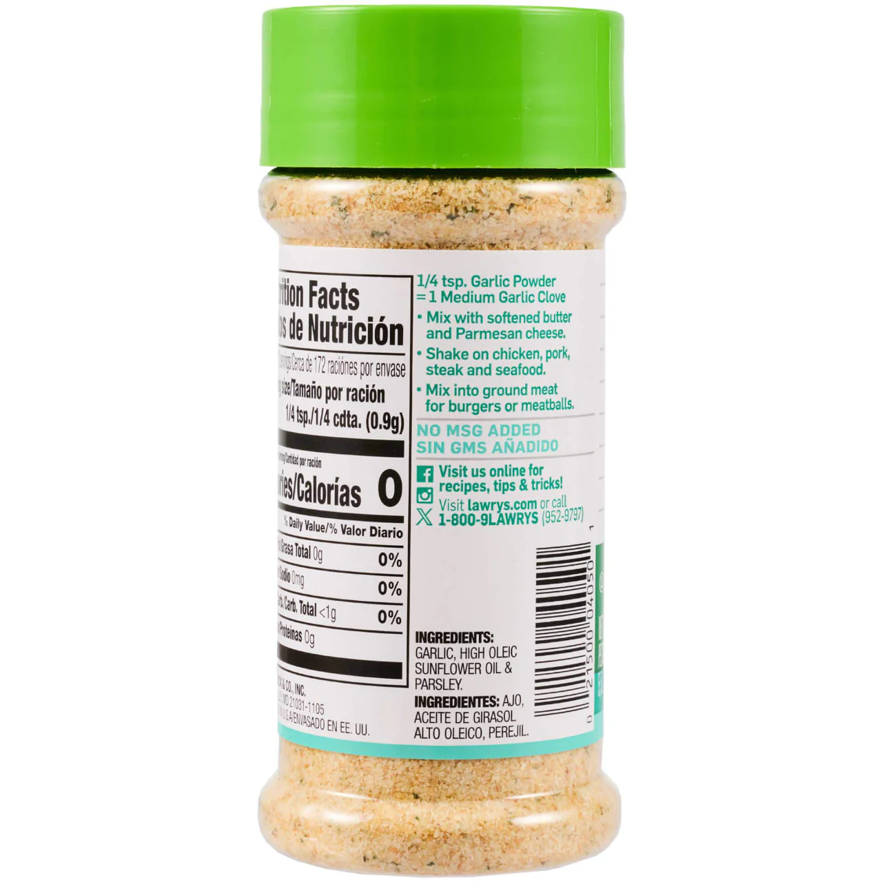 Lawry's® Garlic Powder, 5.5 oz - Image 8