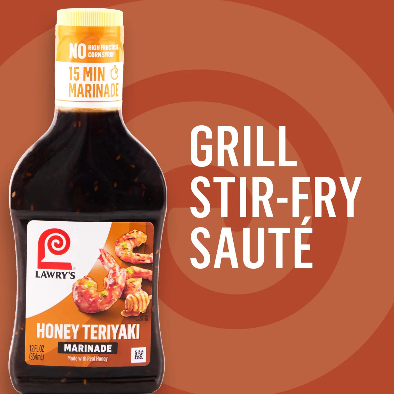 Lawry's® Honey Teriyaki Marinade, 12 fl oz - Image 16