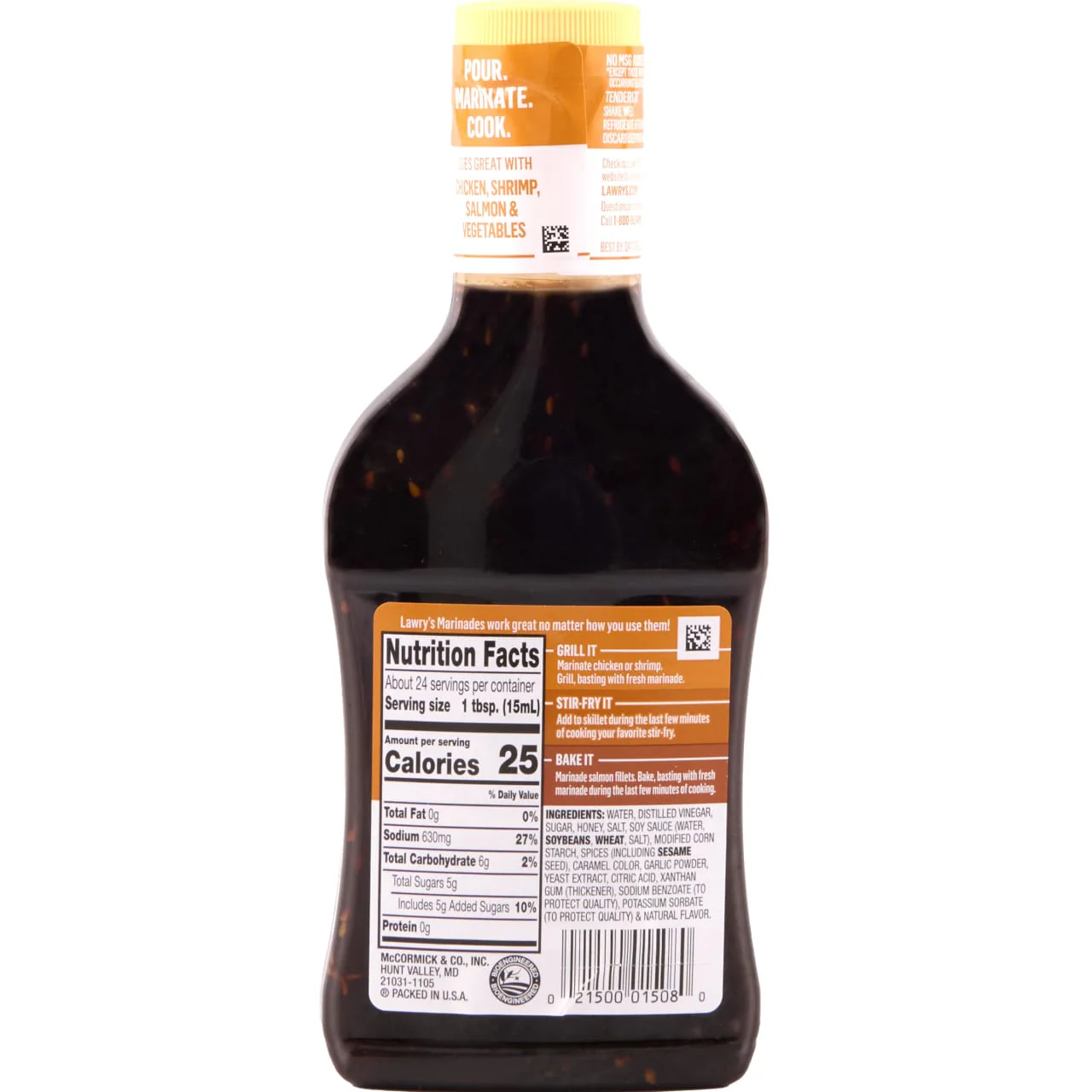 Lawry's® Honey Teriyaki Marinade, 12 fl oz - Image 21