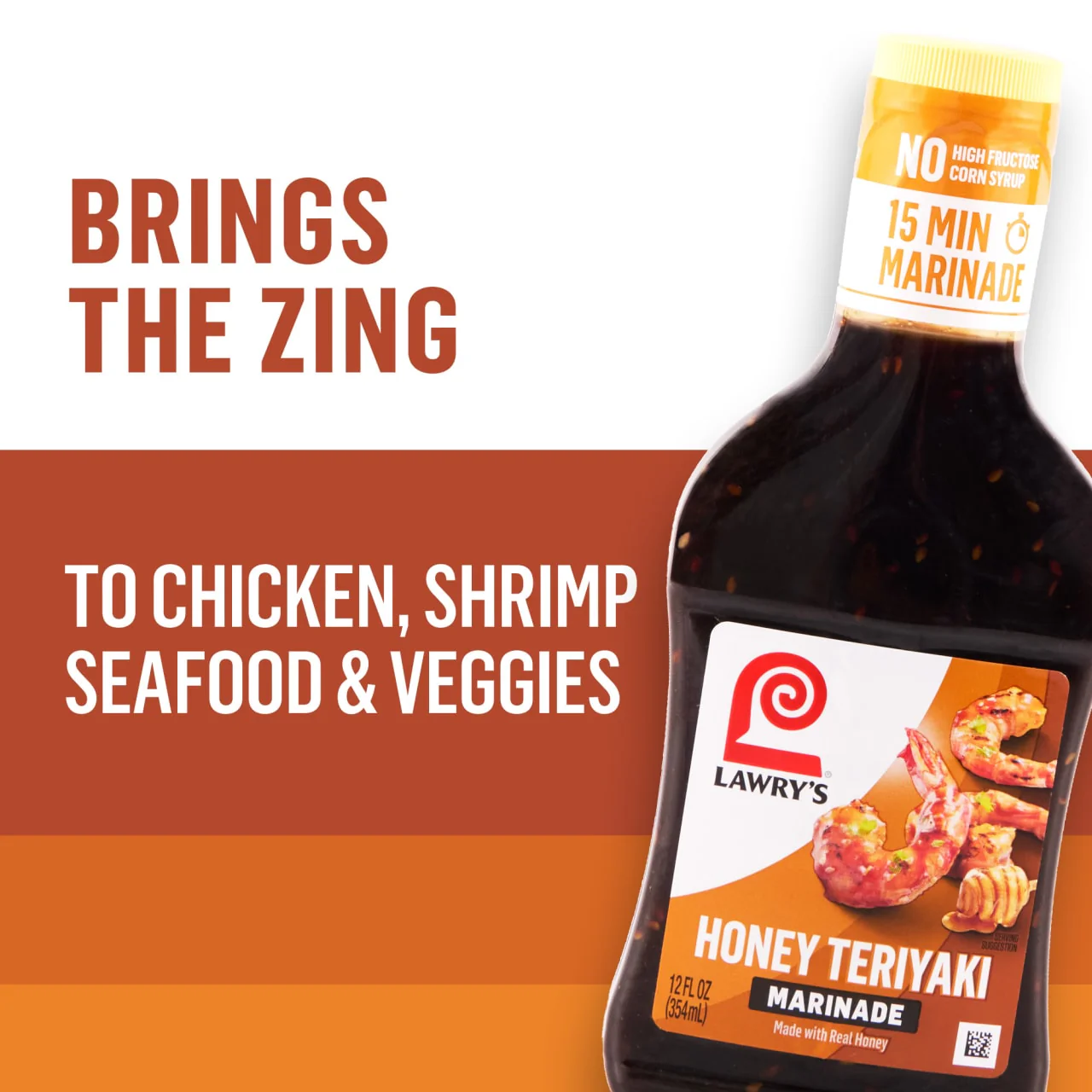 Lawry's® Honey Teriyaki Marinade, 12 fl oz - Image 4