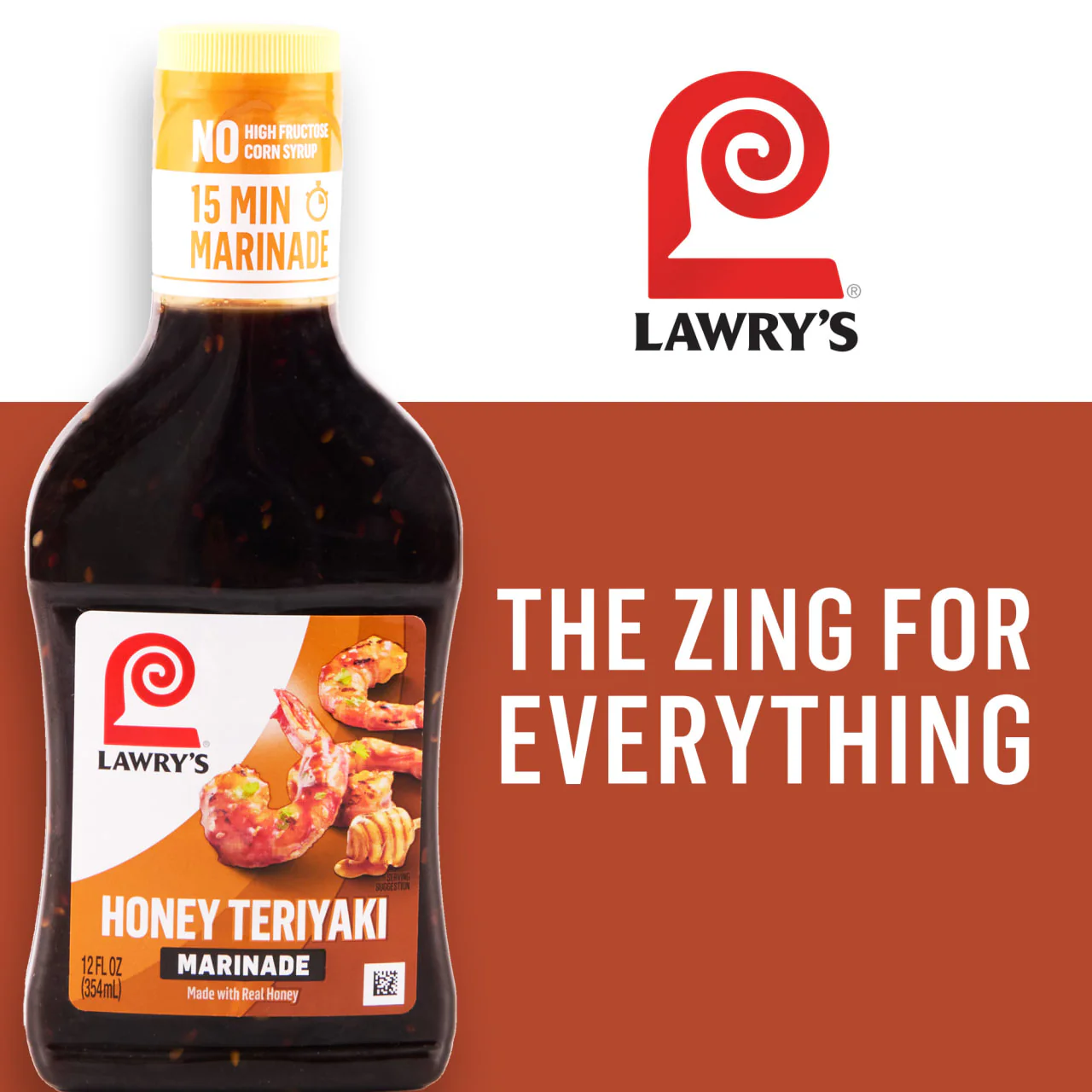Lawry's® Honey Teriyaki Marinade, 12 fl oz - Image 8
