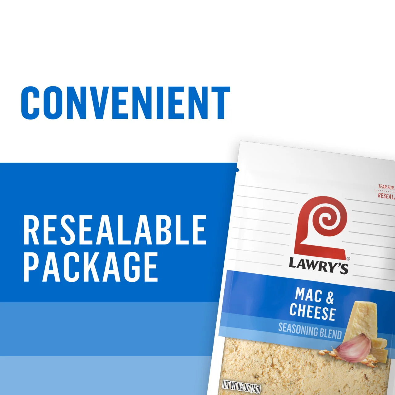 Lawry's® Mac & Cheese Seasoning Blend, 0.5 oz - Image 5