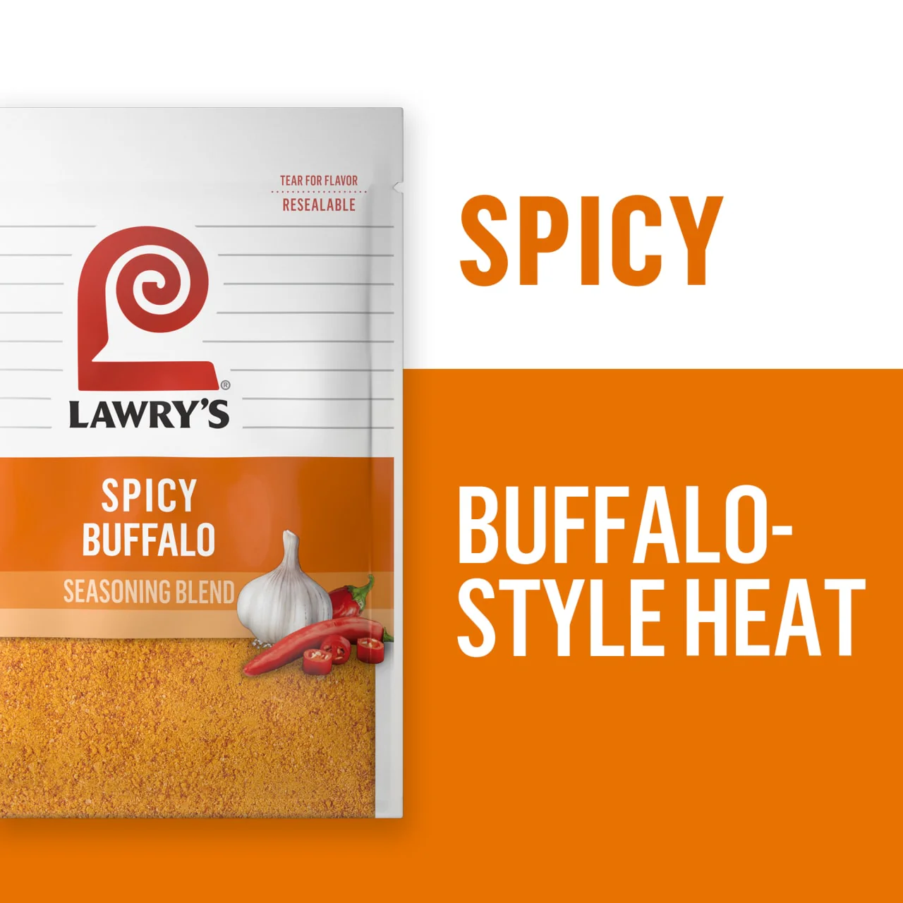 Lawry's® Spicy Buffalo Seasoning Blend, 0.5 oz - Image 6