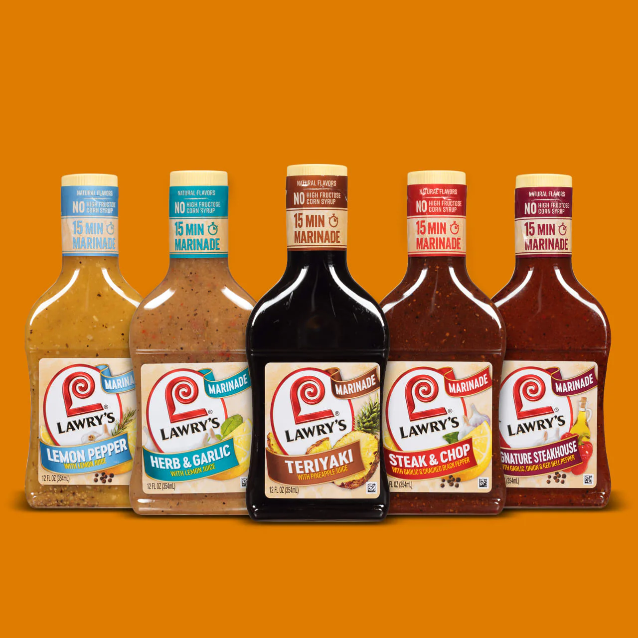 Lawry's® Teriyaki With Pineapple Juice Marinade, 12 fl oz - Image 12
