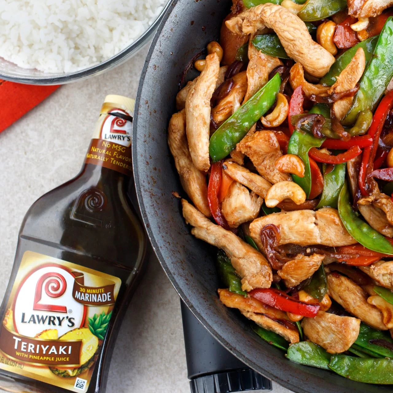 Lawry's® Teriyaki With Pineapple Juice Marinade, 12 fl oz - Image 13