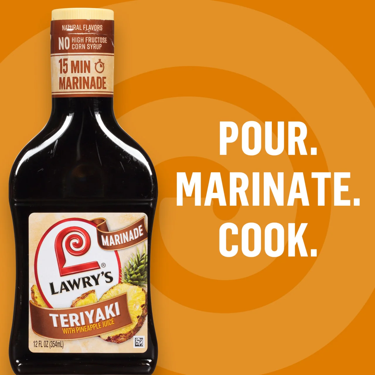 Lawry's® Teriyaki With Pineapple Juice Marinade, 12 fl oz - Image 3