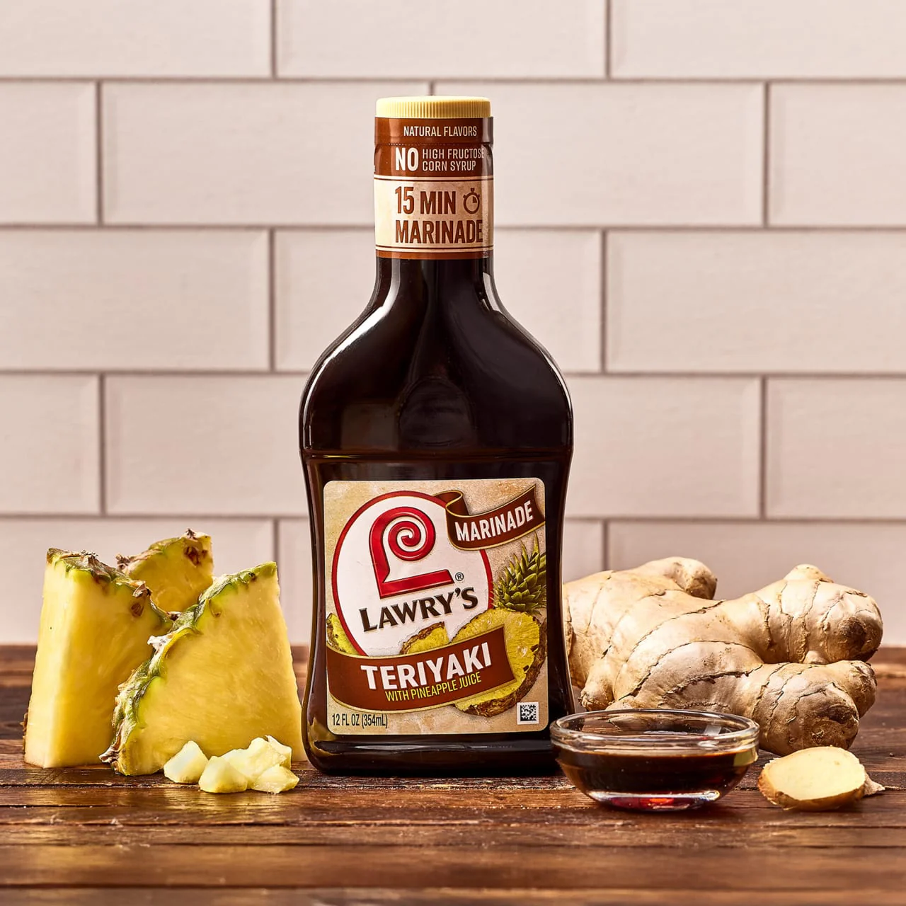 Lawry's® Teriyaki With Pineapple Juice Marinade, 12 fl oz - Image 7