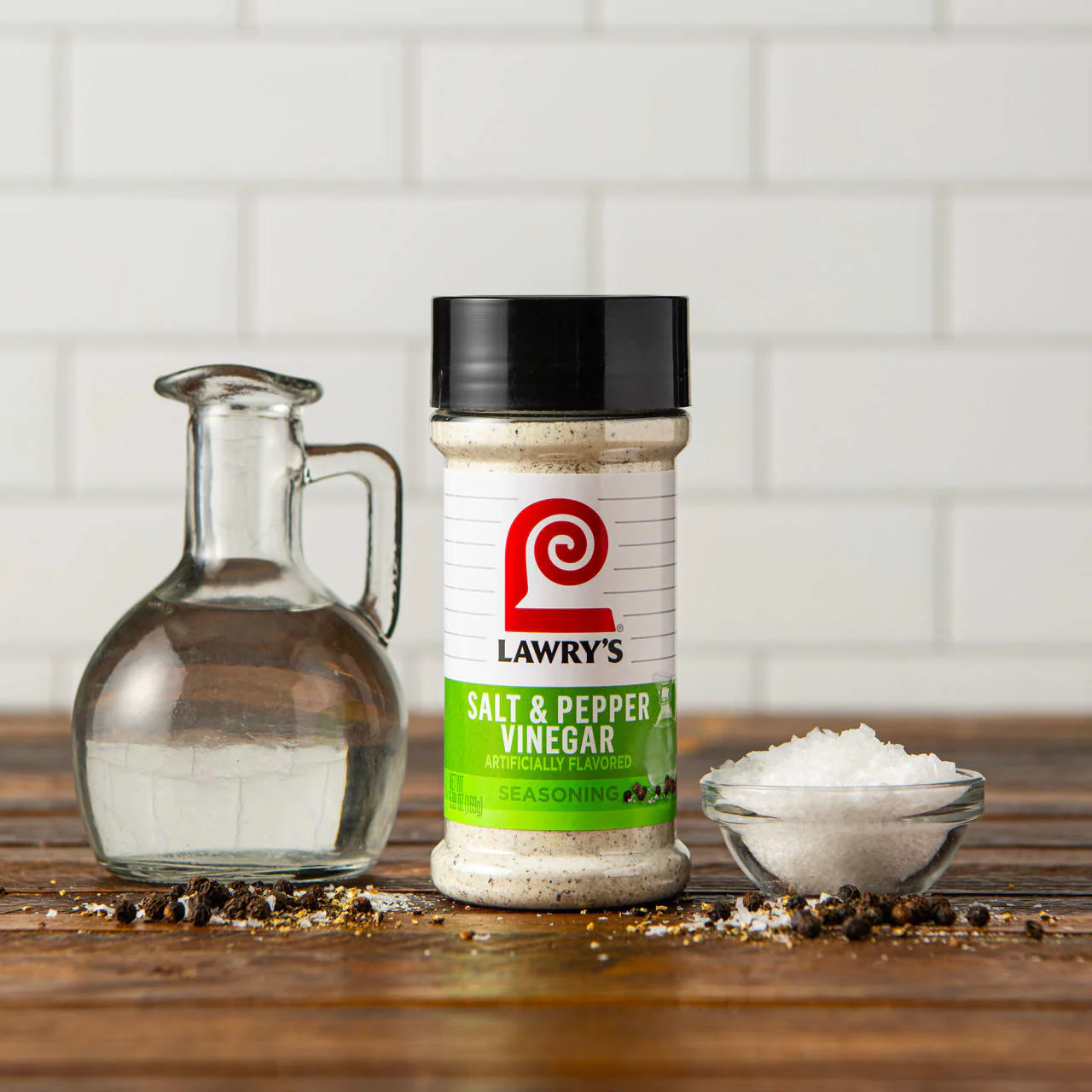 Lawry's® Salt & Pepper Vinegar Artificially Flavored Seasoning, 5.99 oz - Image 8