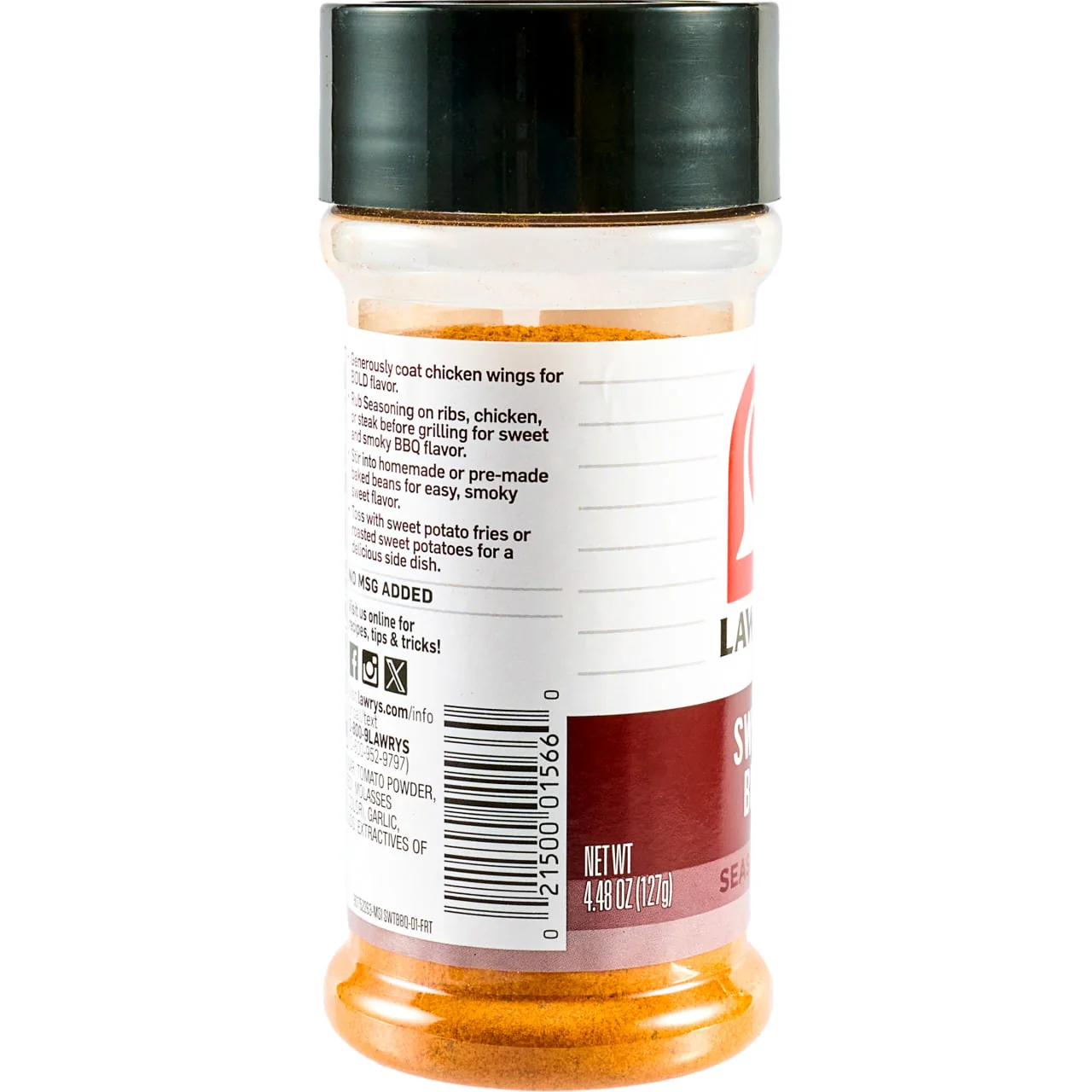 Lawry's® Sweet BBQ Seasoning, 4.480 oz - Image 22