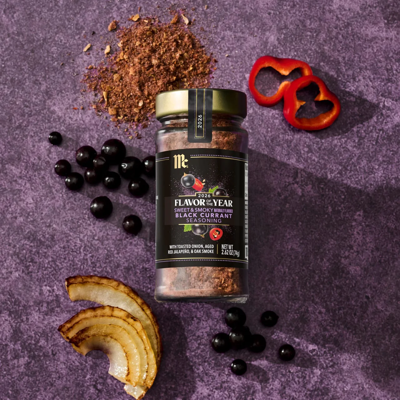 McCormick® 2026 Flavor of the Year Black Currant Seasoning & Finishing Sugar Bundle, 2ct - Image 7