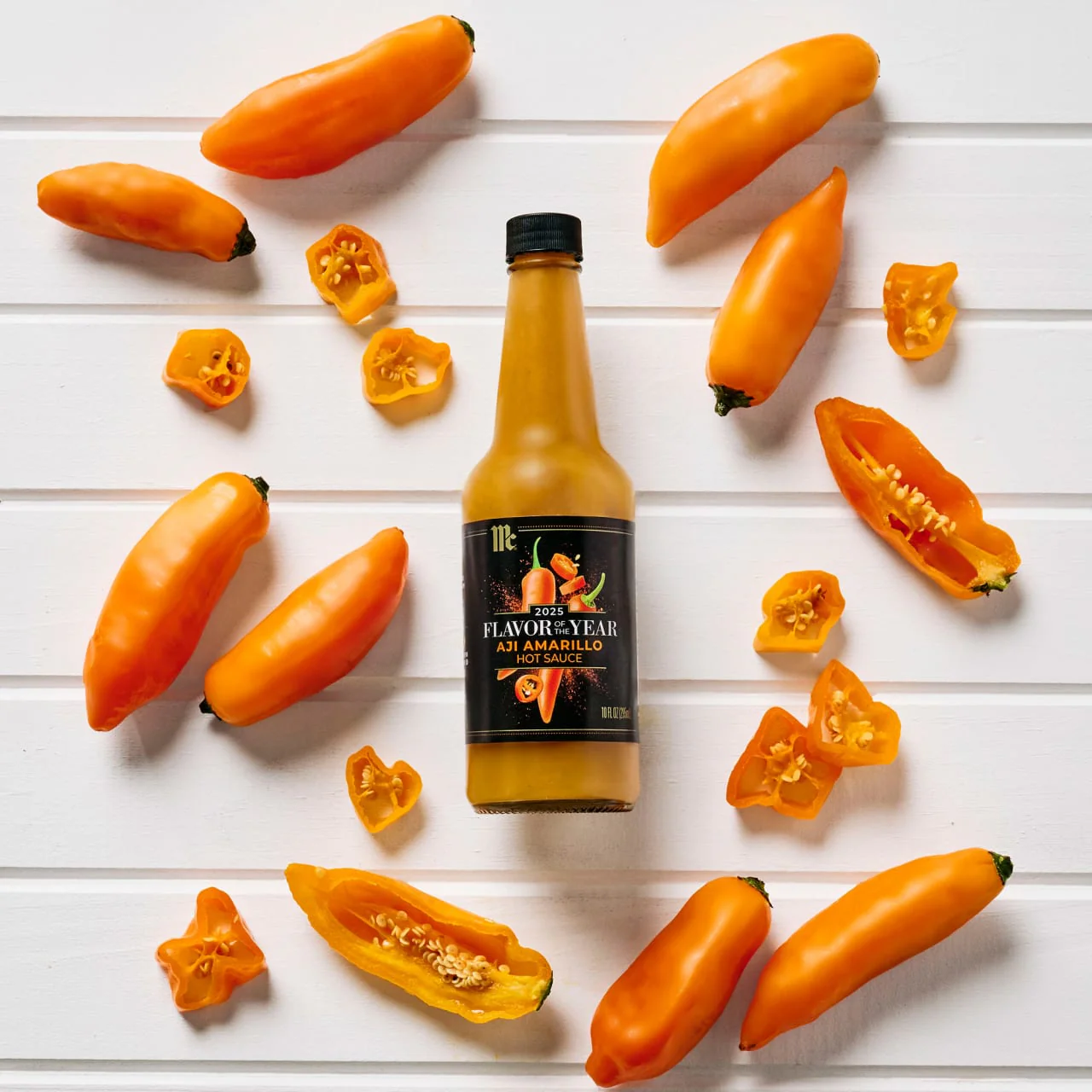 McCormick® Aji Amarillo Hot Sauce, 10.0 fl oz - Image 8