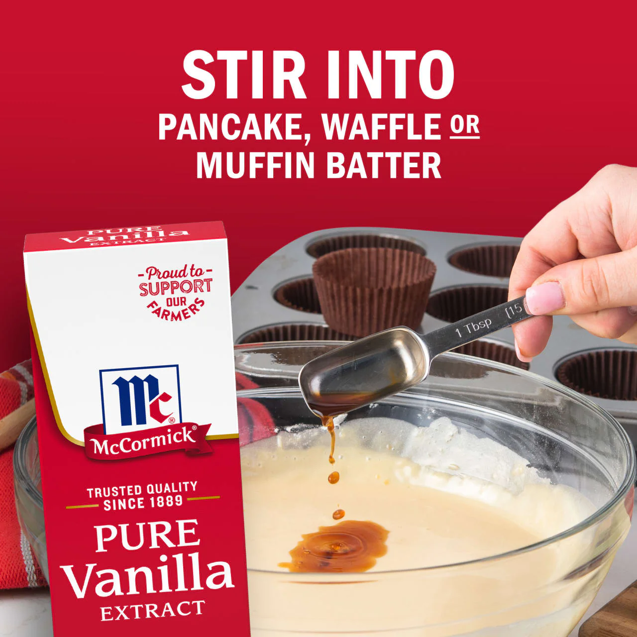 McCormick® All Natural Pure Vanilla Extract, 4 fl oz - Image 15