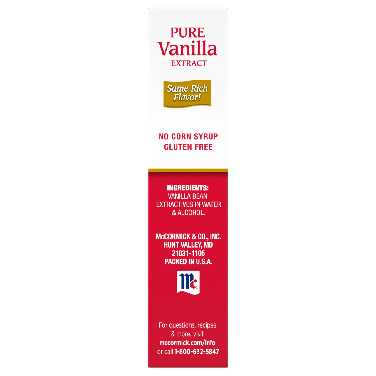 McCormick® All Natural Pure Vanilla Extract, 4 fl oz - Image 23