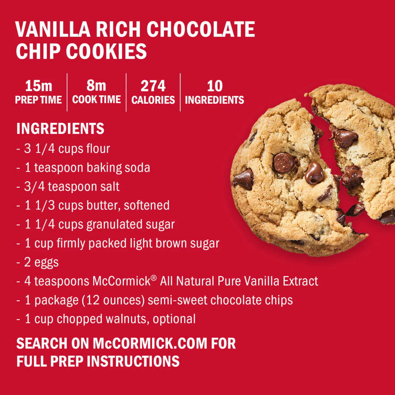 McCormick® All Natural Pure Vanilla Extract, 4 fl oz - Image 6