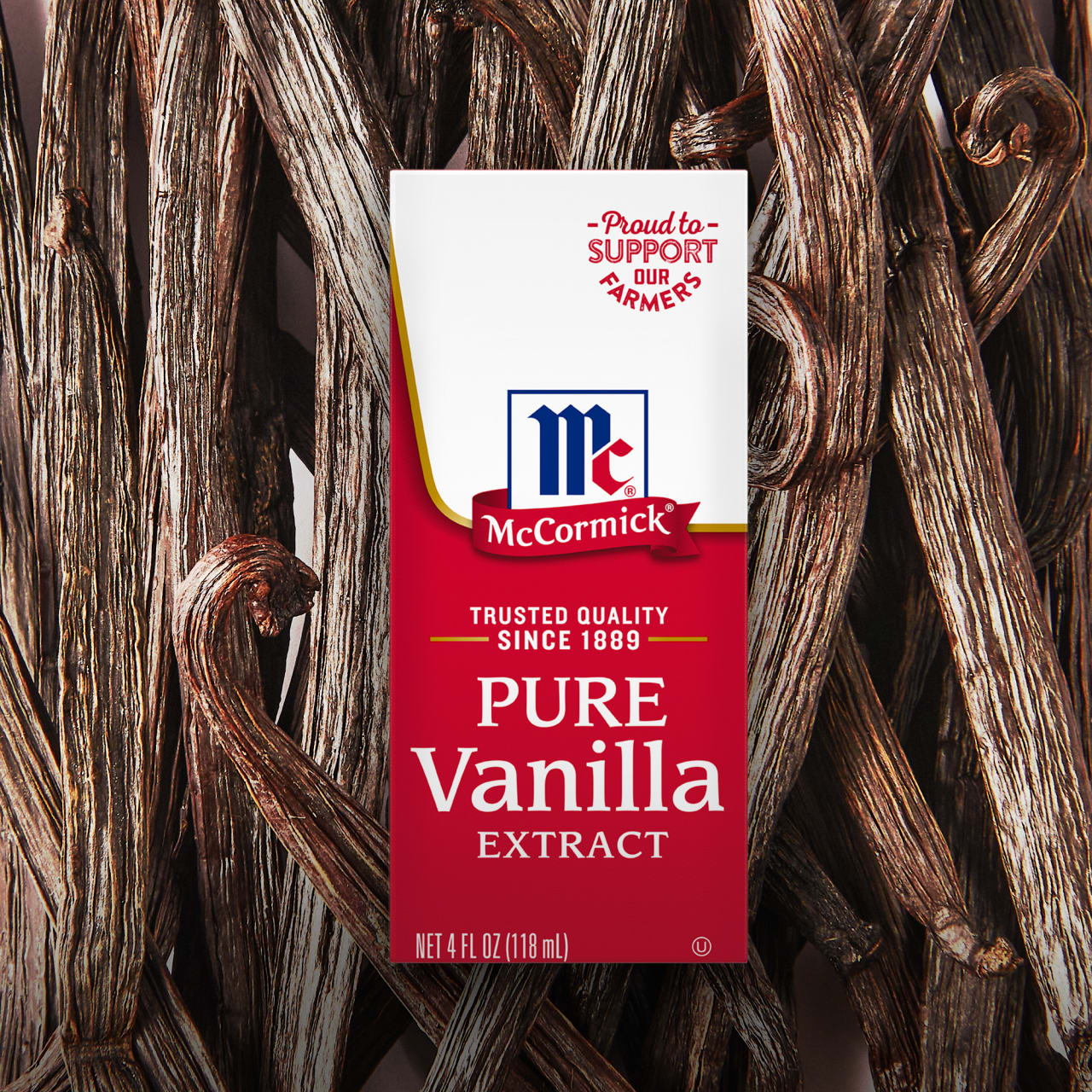 McCormick® All Natural Pure Vanilla Extract, 4 fl oz - Image 7