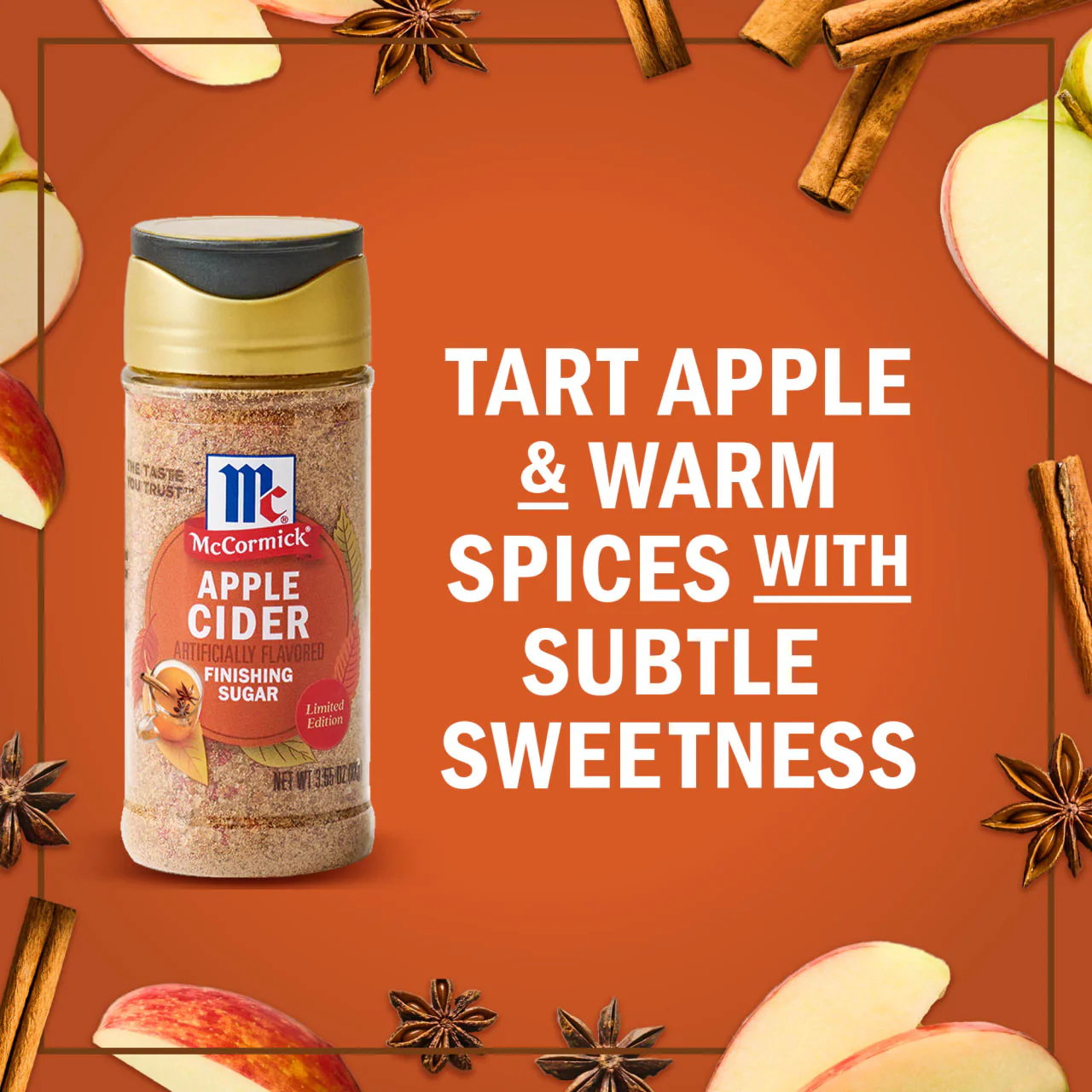 McCormick® Apple Cider Finishing Sugar, 3.61 oz - Image 13