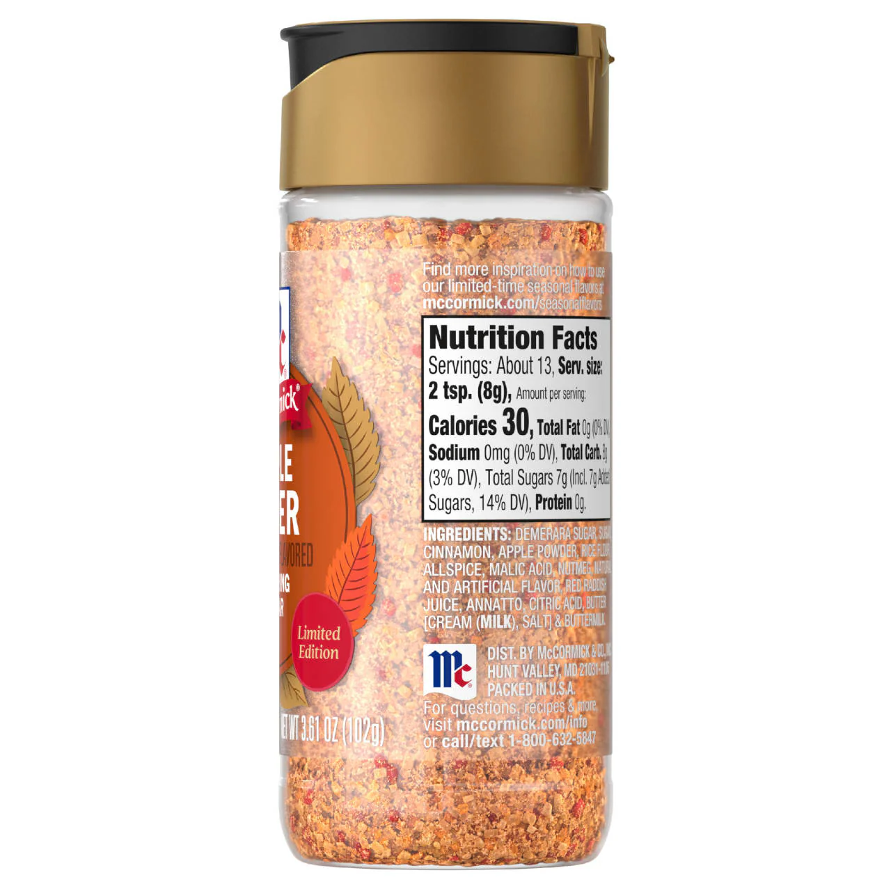 McCormick® Apple Cider Finishing Sugar, 3.61 oz - Image 20