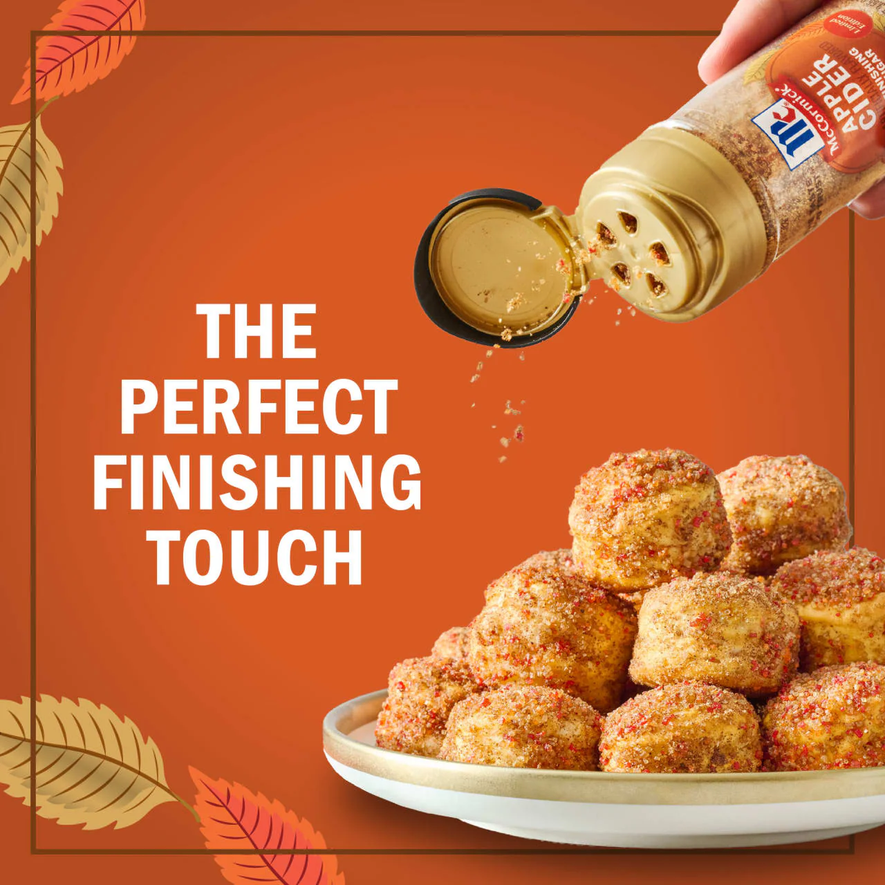 McCormick® Apple Cider Finishing Sugar, 3.61 oz - Image 3