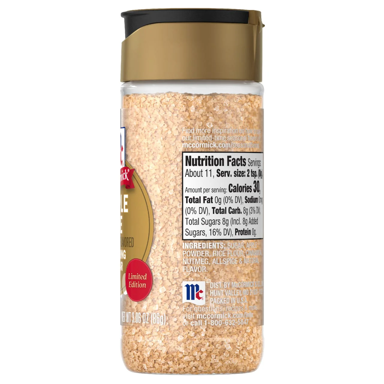 McCormick® Apple Pie Finishing Sugar, 3.06 oz - Image 21