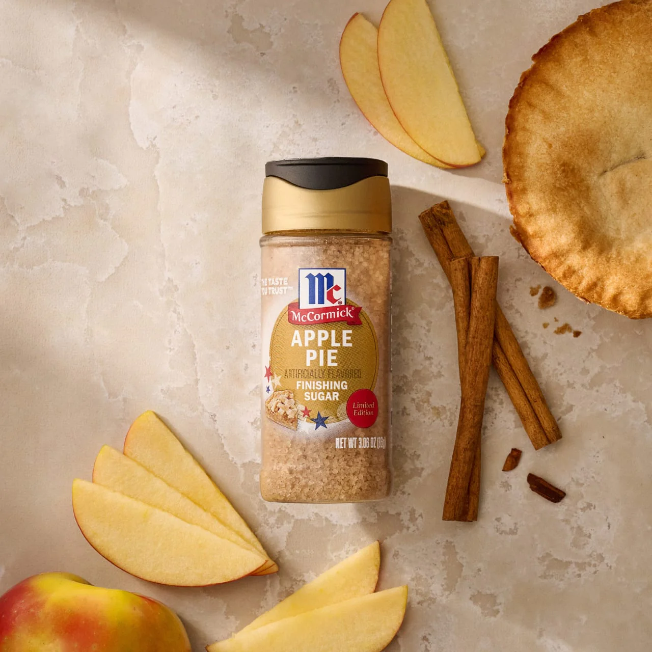 McCormick® Apple Pie Finishing Sugar, 3.06 oz - Image 7