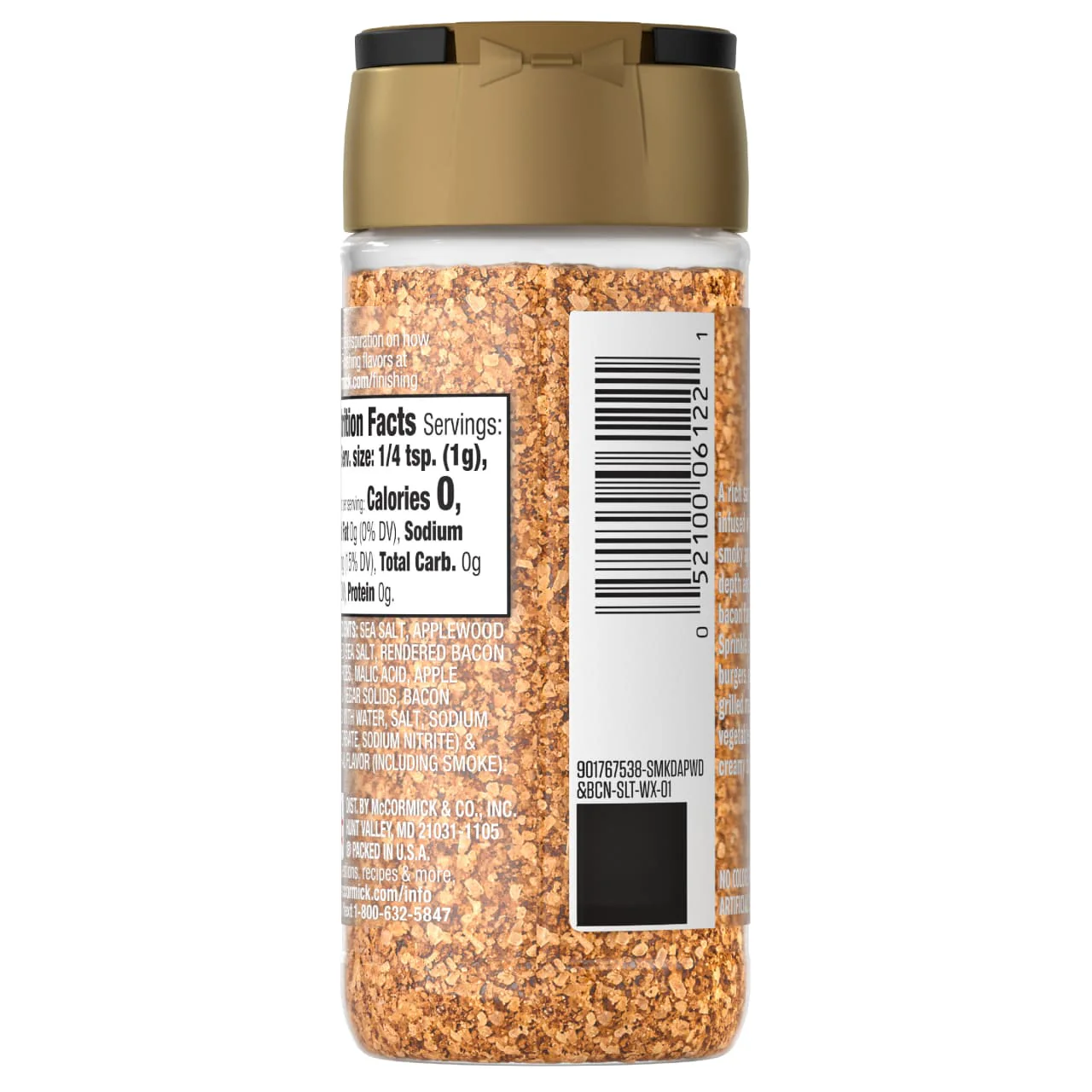 McCormick® Applewood Smoked Salt and Bacon Finishing Salt, 3.32 oz - Image 17