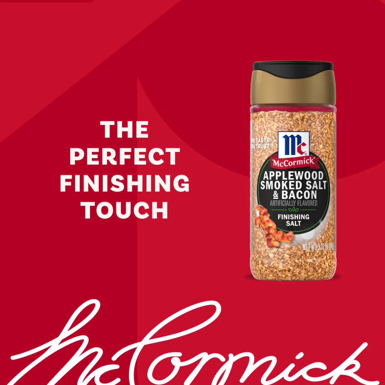 McCormick® Applewood Smoked Salt and Bacon Finishing Salt, 3.32 oz - Image 3