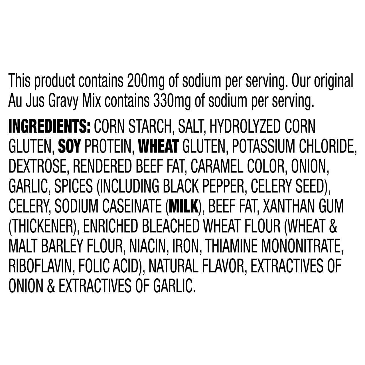 McCormick® Au Jus Gravy, 30% Less Sodium Gravy Mix, 1 oz - Image 10
