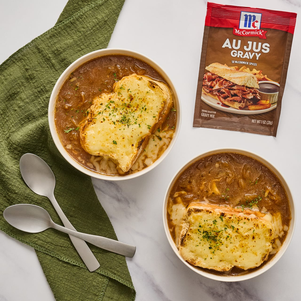 McCormick® Au Jus Gravy Seasoning Mix, 1 oz (6-Pack) - Image 17