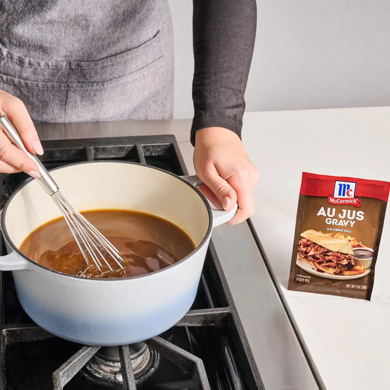 McCormick® Au Jus Gravy Seasoning Mix, 1 oz (6-Pack) - Image 5