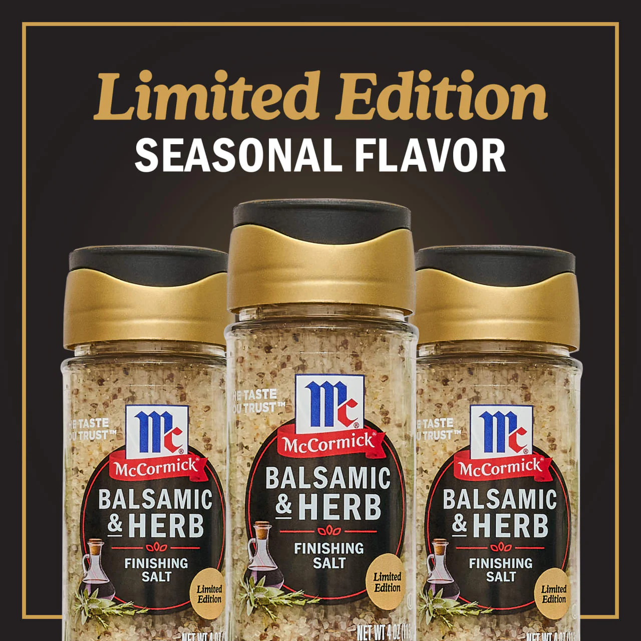 McCormick® Balsamic & Herb Finishing Salt, 4 oz - Image 14
