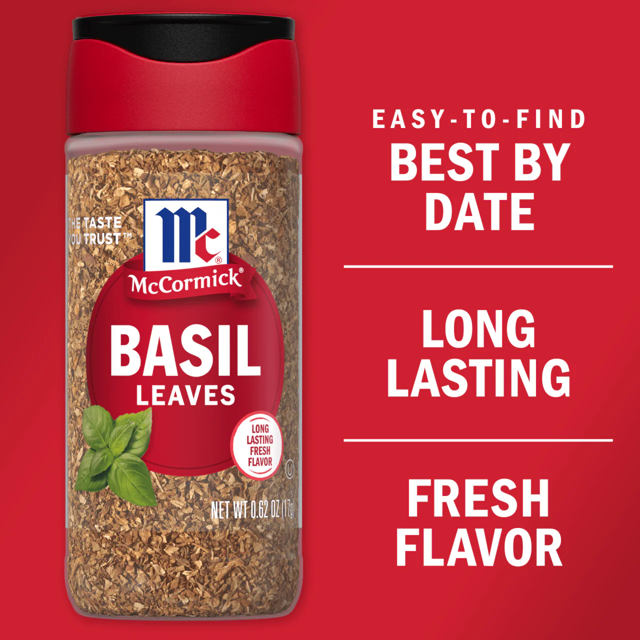 McCormick® Basil Leaves, 0.62 oz - Image 5